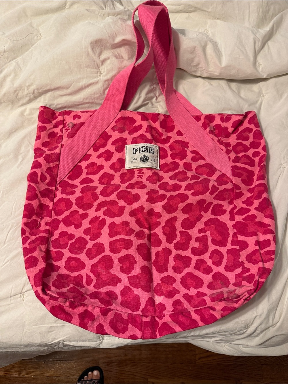 Vintage Victoria Secret Pink beach bag